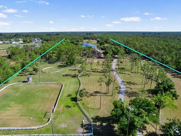 29.2 Acres of Agricultural Land with Home for Sale in North Fort Myers, Florida