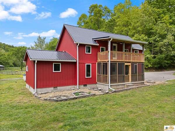 106 Acres of Land with Home for Sale in Knifley, Kentucky