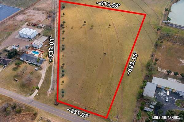 6 Acres of Residential Land for Sale in Mission, Texas