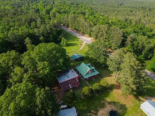 80 Acres of Recreational Land with Home for Sale in Water Valley, Mississippi