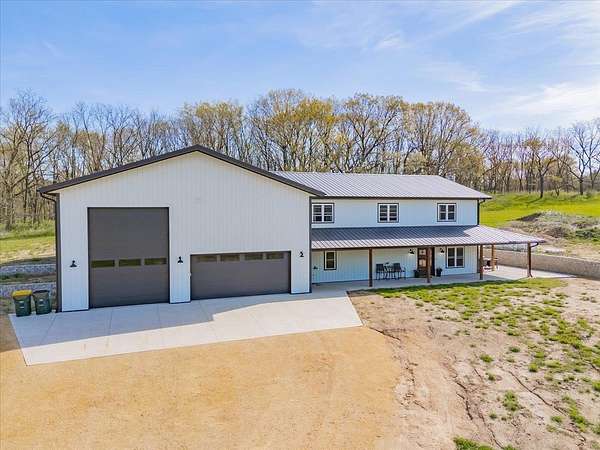 7.75 Acres of Residential Land with Home for Sale in Barneveld, Wisconsin