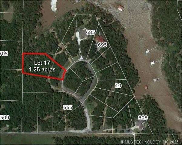 1.25 Acres of Residential Land for Sale in Cleveland, Oklahoma
