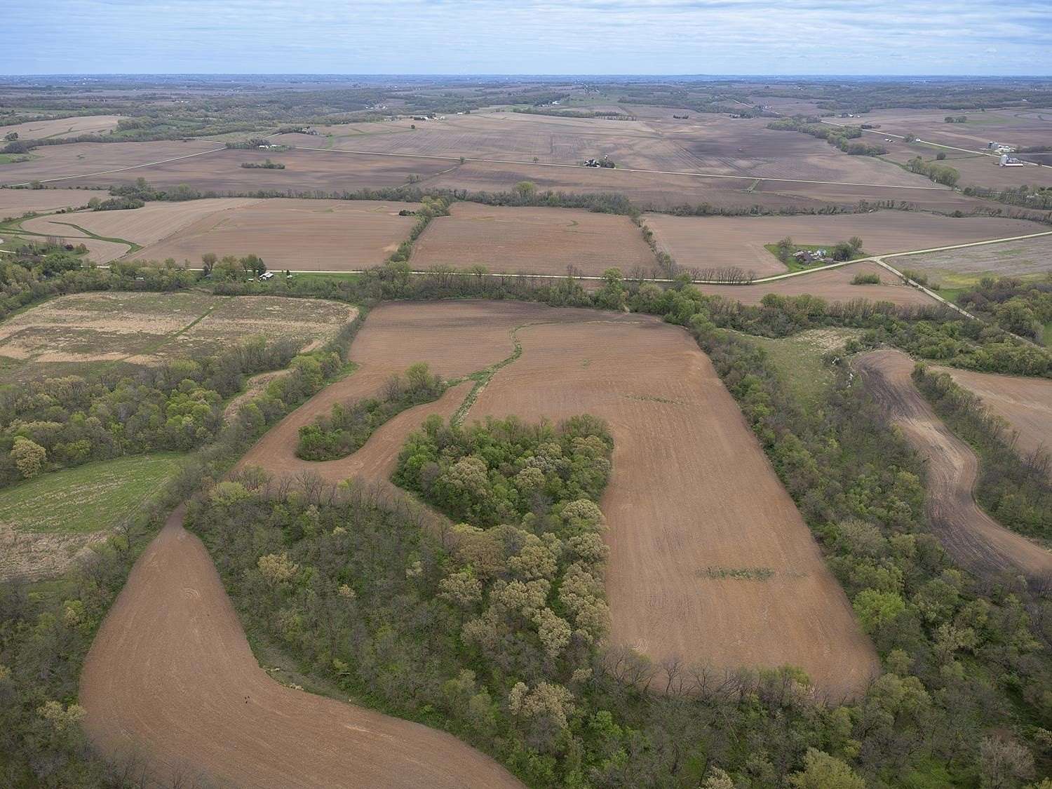 56.6 Acres of Agricultural Land for Sale in Mount Carroll, Illinois