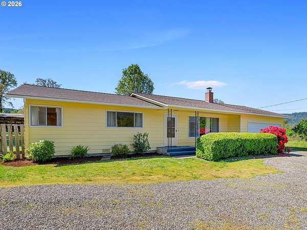 60.6 Acres of Land with Home for Sale in Lyons, Oregon