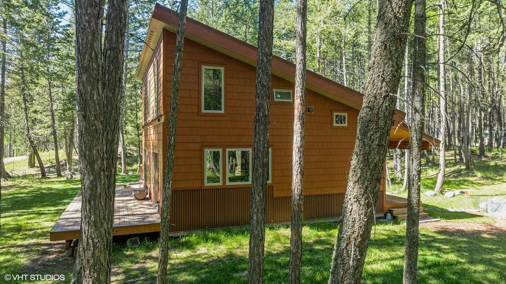 7.87 Acres of Residential Land with Home for Sale in Bigfork, Montana