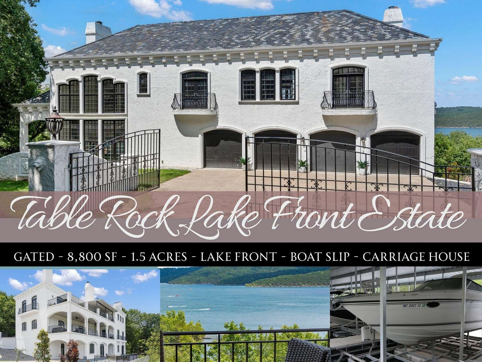 1.5 Acres of Residential Land with Home for Sale in Kimberling City, Missouri