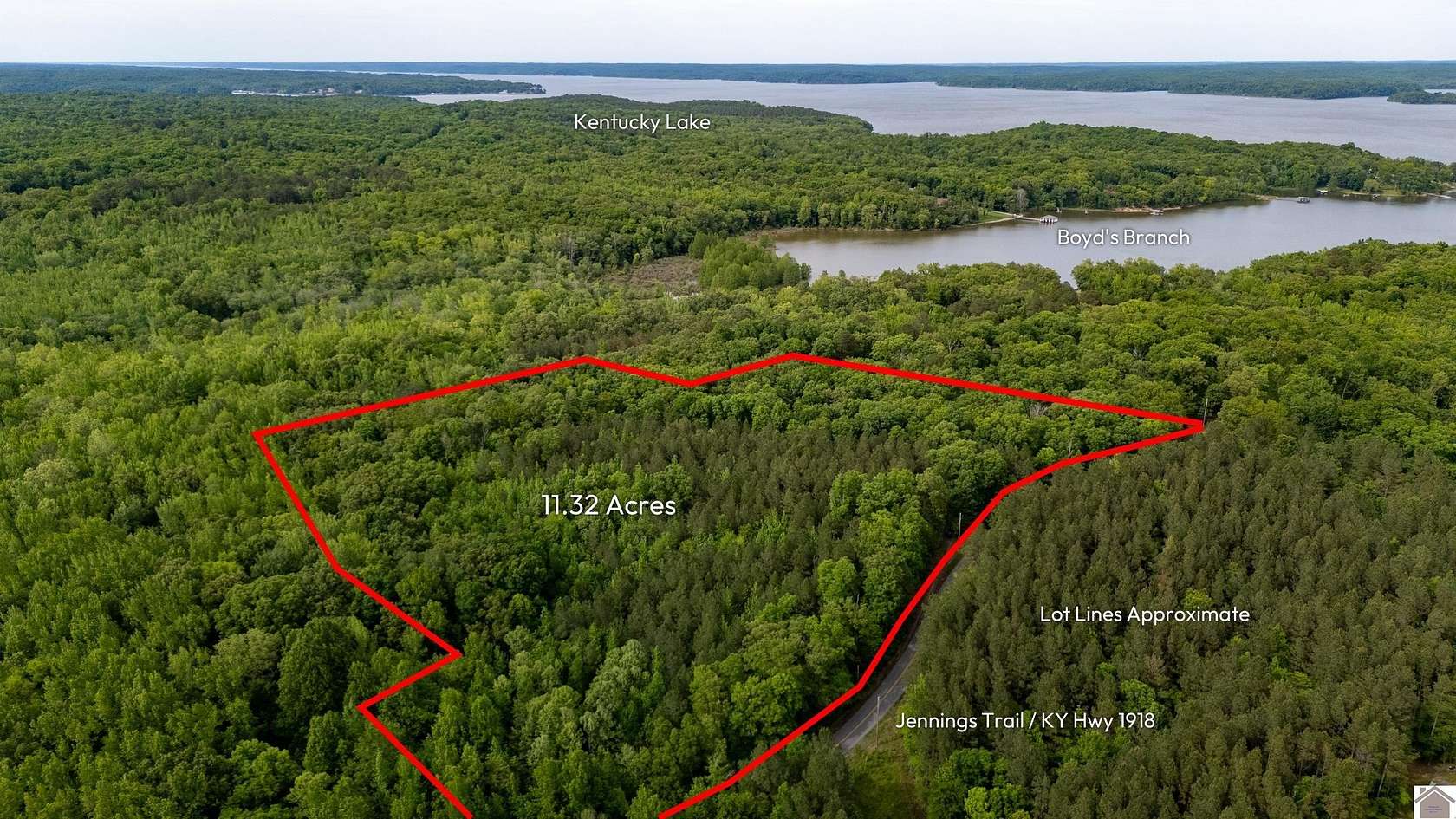 11.3 Acres of Land for Sale in New Concord, Kentucky