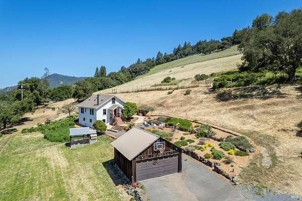 19 Acres of Land with Home for Sale in Santa Rosa, California