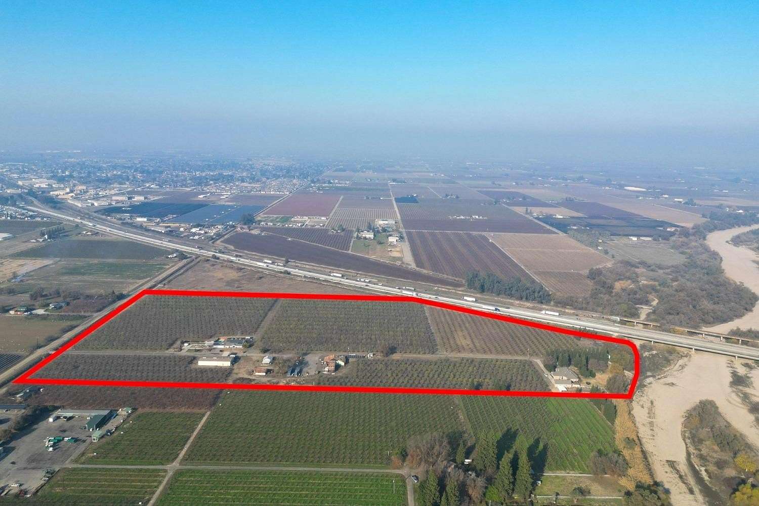 35.6 Acres of Land with Home for Sale in Kingsburg, California