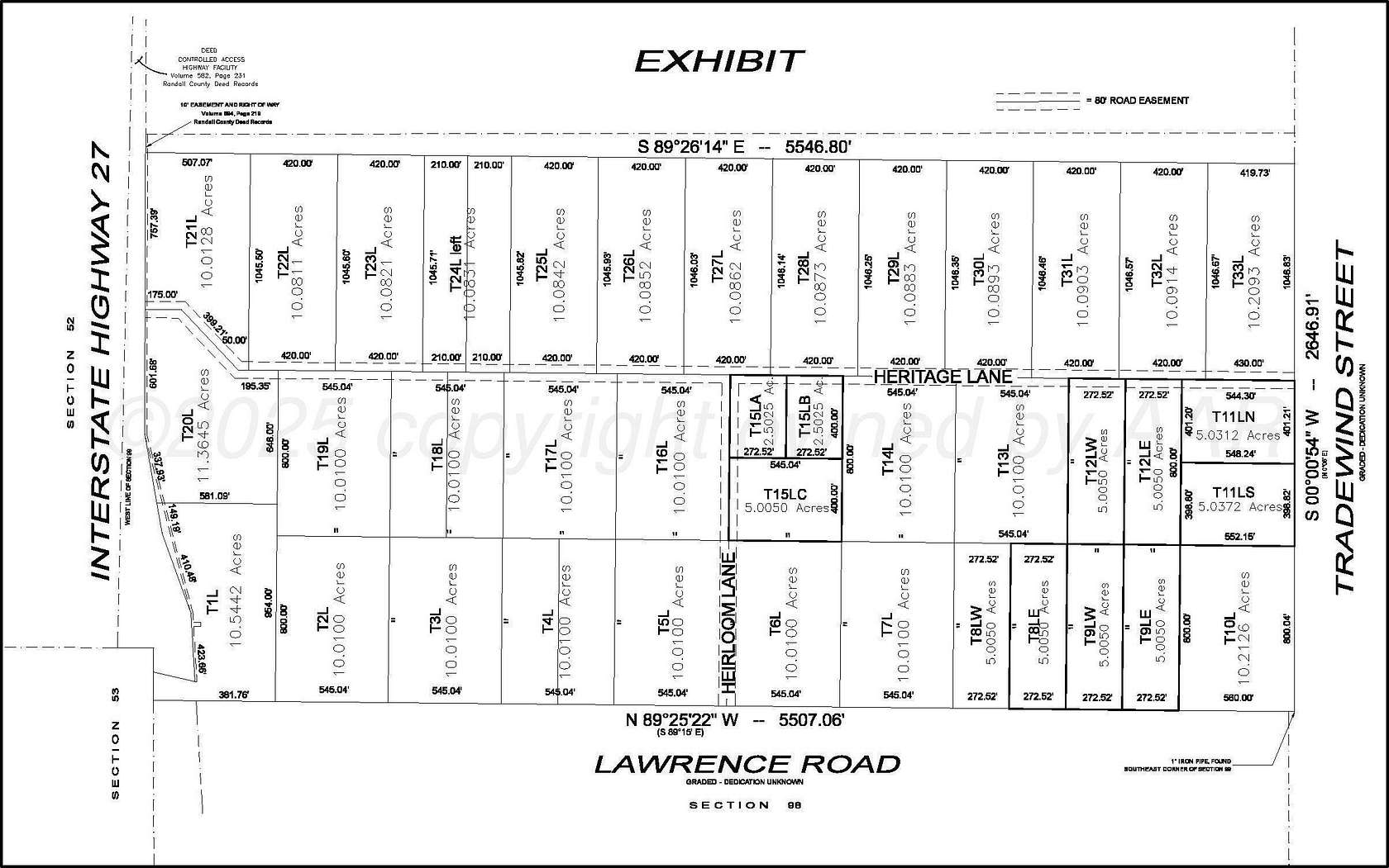 10.2 Acres of Land for Sale in Canyon, Texas