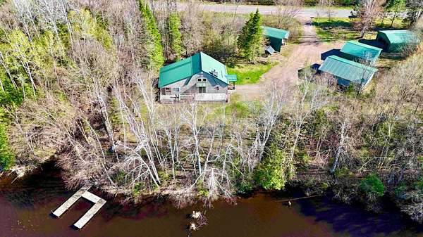 1.6 Acres of Residential Land with Home for Sale in Park Falls, Wisconsin