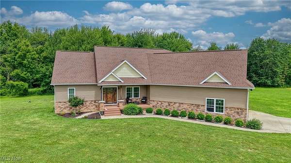 12.8 Acres of Land with Home for Sale in Wakeman, Ohio