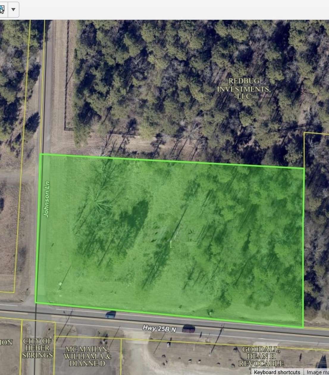 2.35 Acres of Land for Sale in Heber Springs, Arkansas