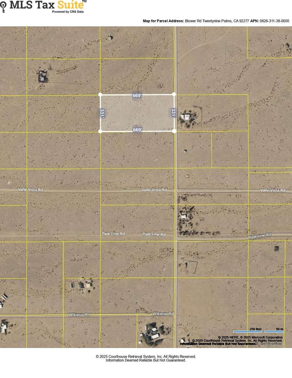 Residential Land for Sale in Twentynine Palms, California