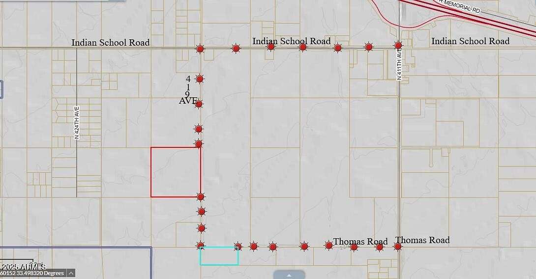 40 Acres of Agricultural Land for Sale in Tonopah, Arizona