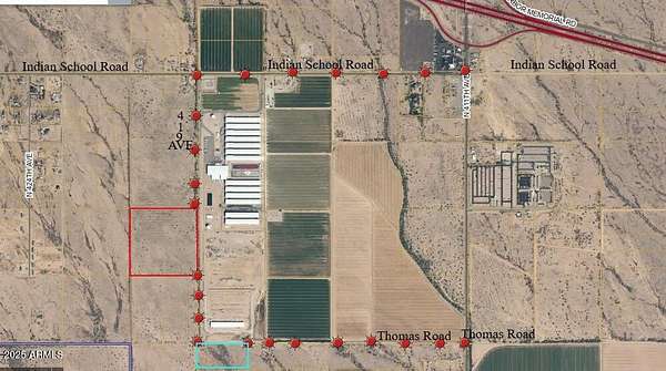 40 Acres of Agricultural Land for Sale in Tonopah, Arizona
