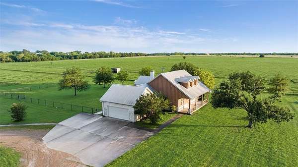 26.1 Acres of Agricultural Land with Home for Sale in Forney, Texas