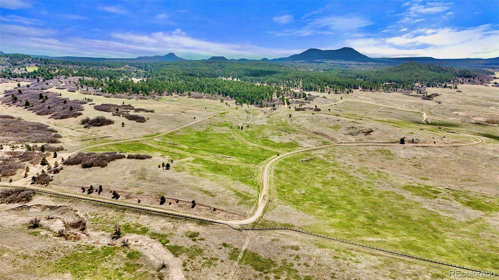 20 Acres of Agricultural Land for Sale in Larkspur, Colorado