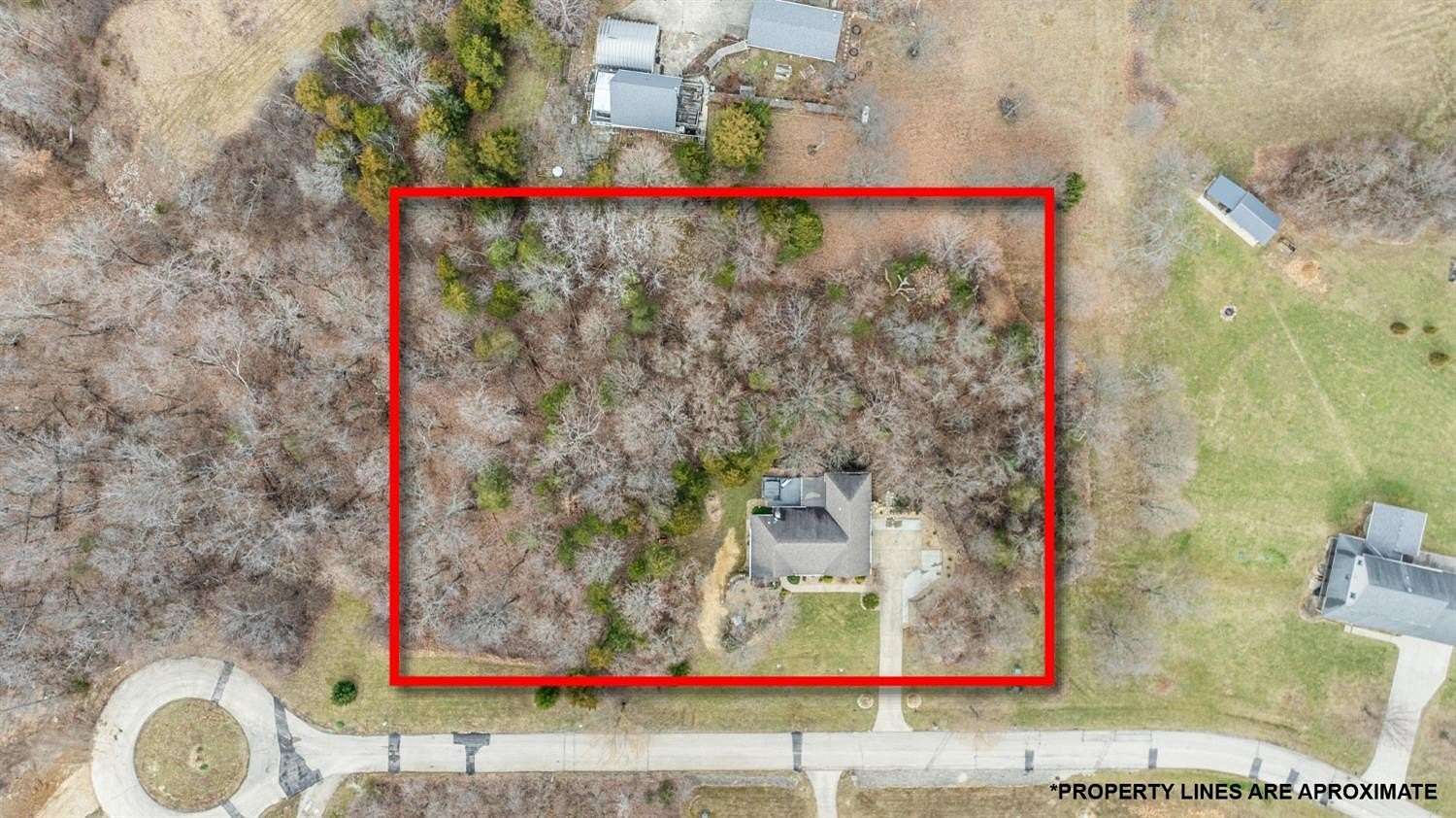 2 Acres of Residential Land with Home for Sale in West Harrison, Indiana