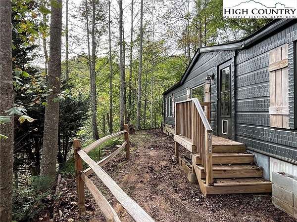 2.45 Acres of Land with Home for Sale in Deep Gap, North Carolina