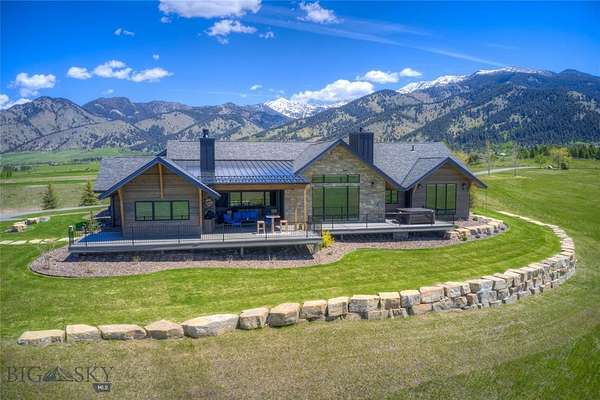 34.8 Acres of Recreational Land with Home for Sale in Bozeman, Montana