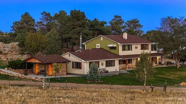 80 Acres of Land with Home for Sale in Beulah, Colorado