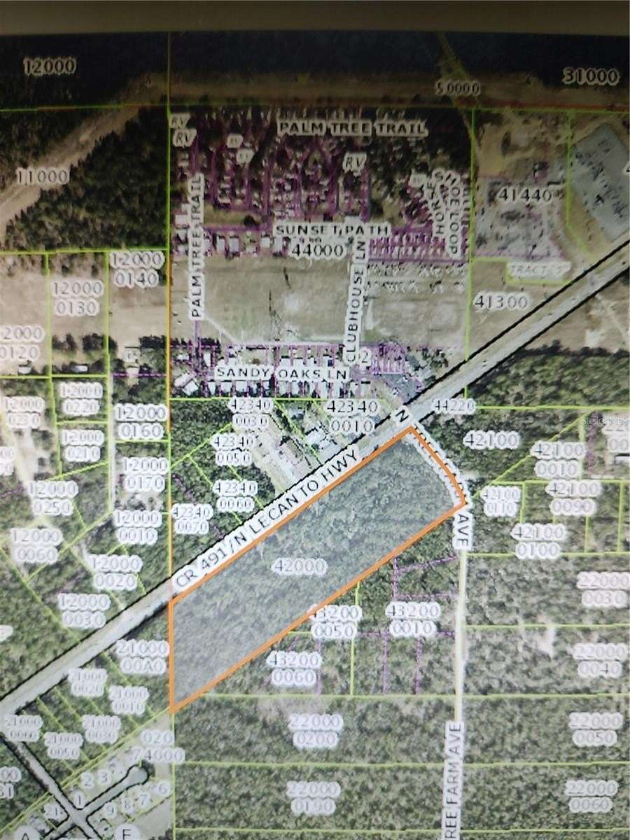 14.8 Acres of Commercial Land for Sale in Beverly Hills, Florida