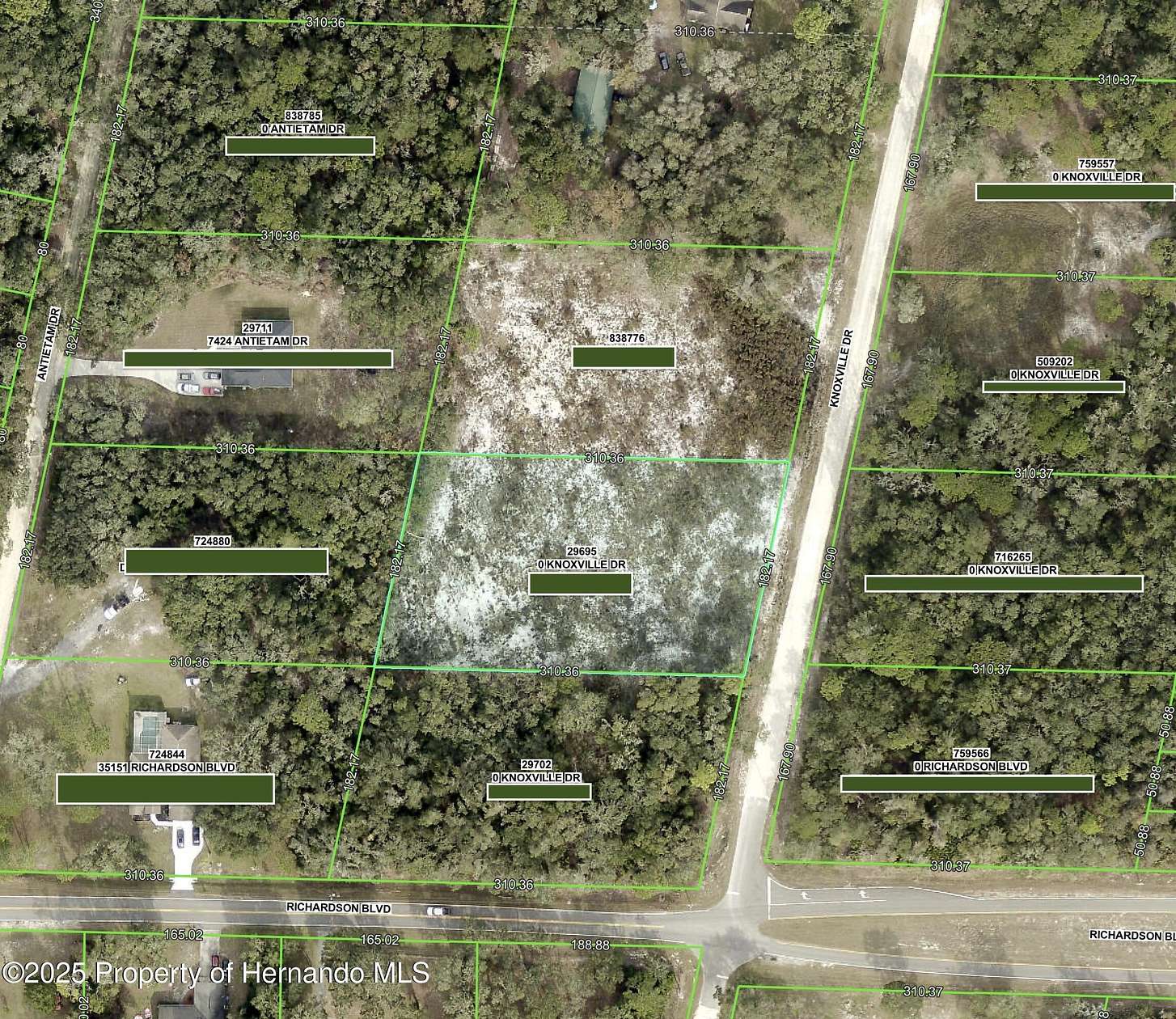 1.28 Acres of Residential Land for Sale in Ridge Manor, Florida