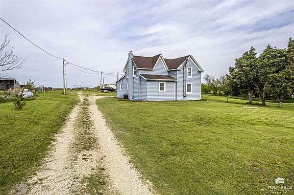 17.3 Acres of Land with Home for Sale in Enterprise, Kansas