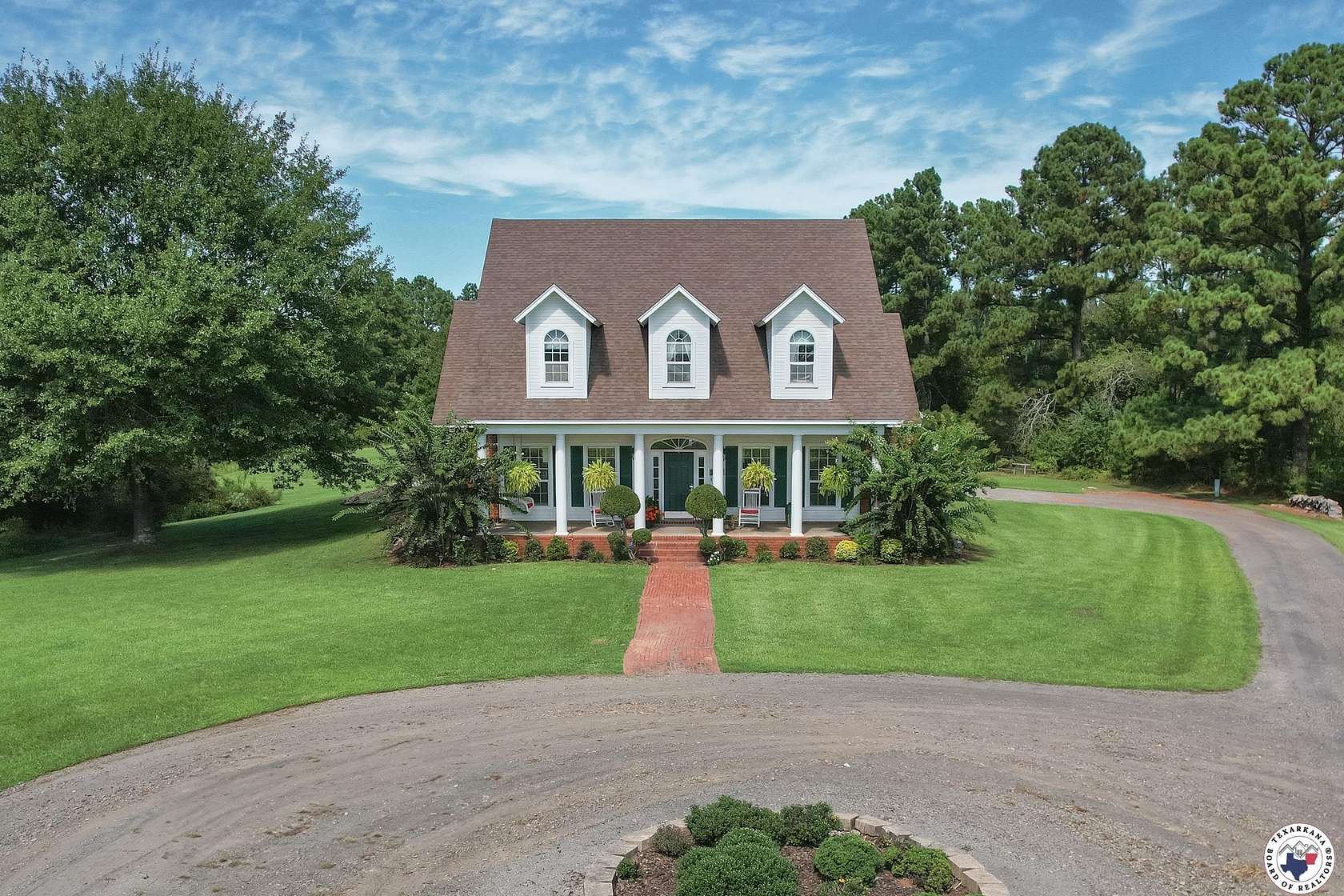 10.5 Acres of Land with Home for Sale in New Boston, Texas