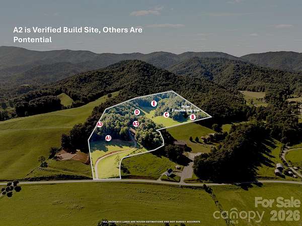 41 Acres of Land for Sale in Leicester, North Carolina