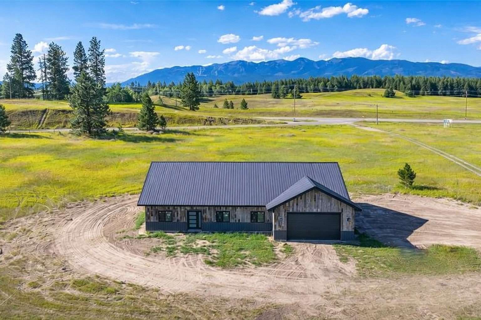 3.87 Acres of Land with Home for Sale in Columbia Falls, Montana