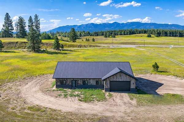 3.87 Acres of Land with Home for Sale in Columbia Falls, Montana
