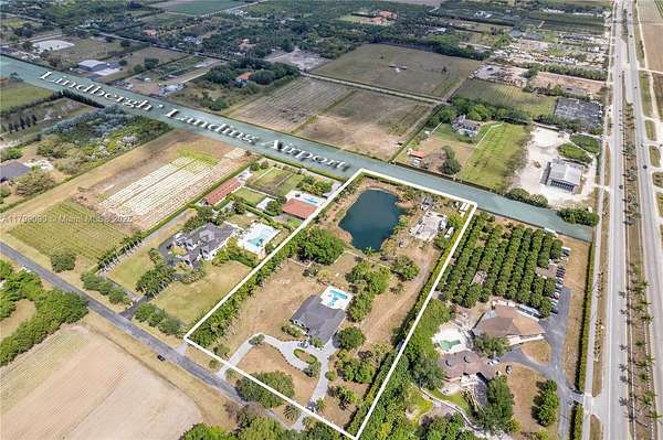 5.65 Acres of Residential Land with Home for Sale in Miami, Florida