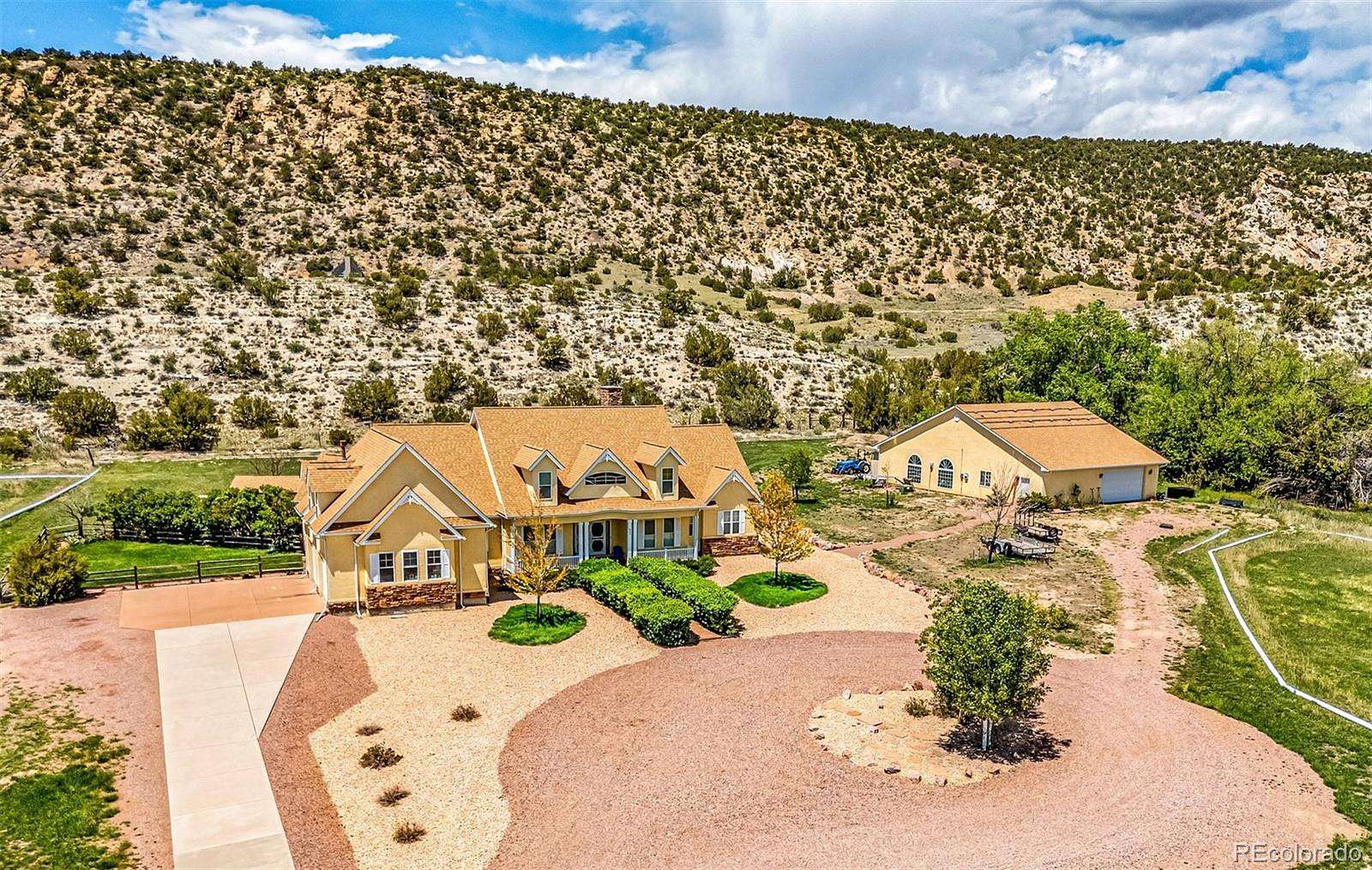 11.7 Acres of Land with Home for Sale in Cañon City, Colorado