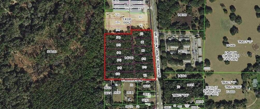 9.29 Acres of Residential Land for Sale in Hernando, Florida