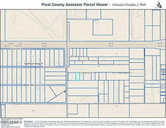 1.28 Acres of Residential Land for Sale in Casa Grande, Arizona