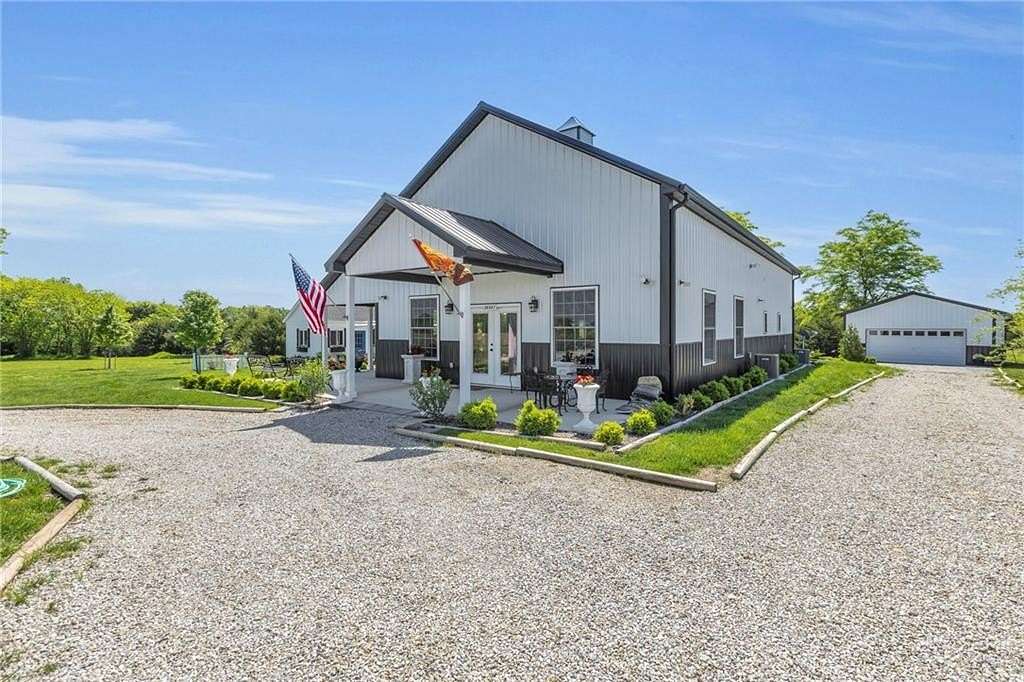 81 Acres of Agricultural Land with Home for Sale in La Cygne, Kansas