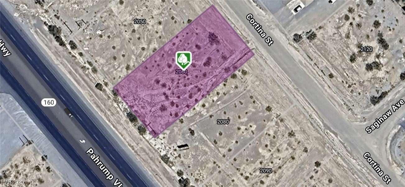 0.38 Acres of Commercial Land for Sale in Pahrump, Nevada