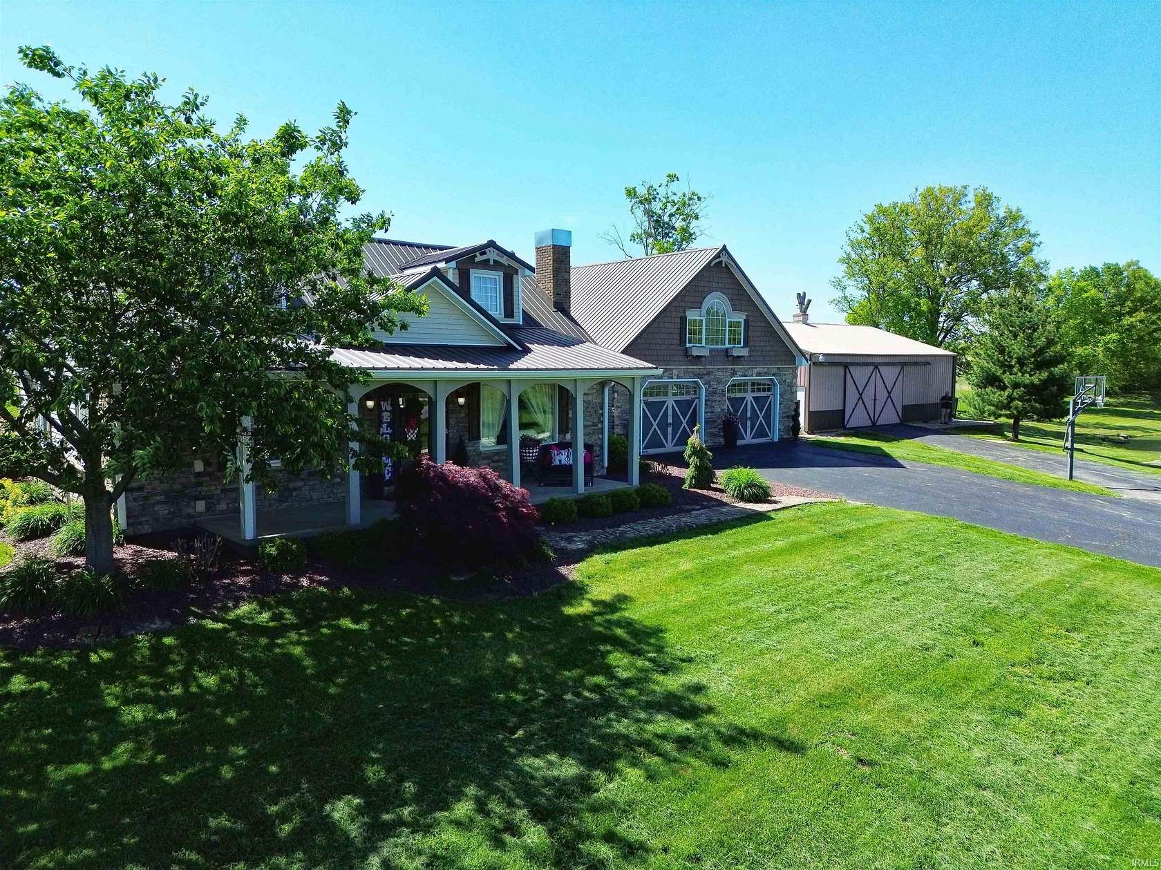 3.19 Acres of Residential Land with Home for Sale in French Lick, Indiana