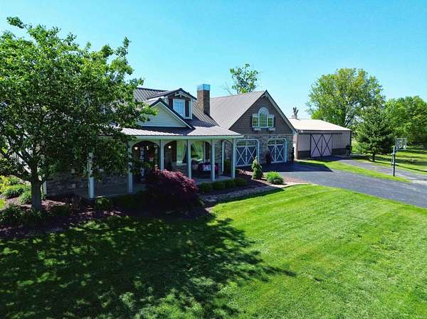 3.19 Acres of Residential Land with Home for Sale in French Lick, Indiana