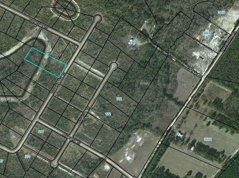 2.6 Acres of Residential Land for Sale in Waynesville, Georgia