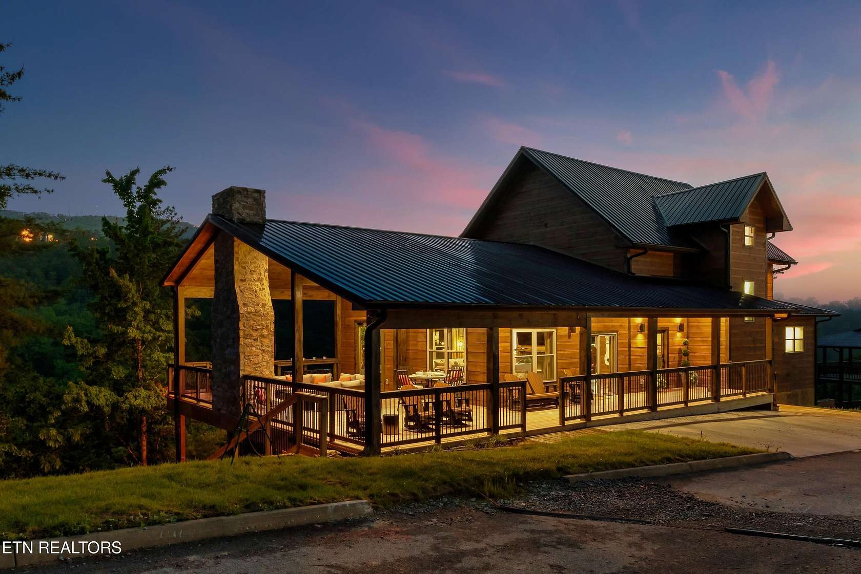 2 Acres of Residential Land with Home for Sale in Sevierville, Tennessee