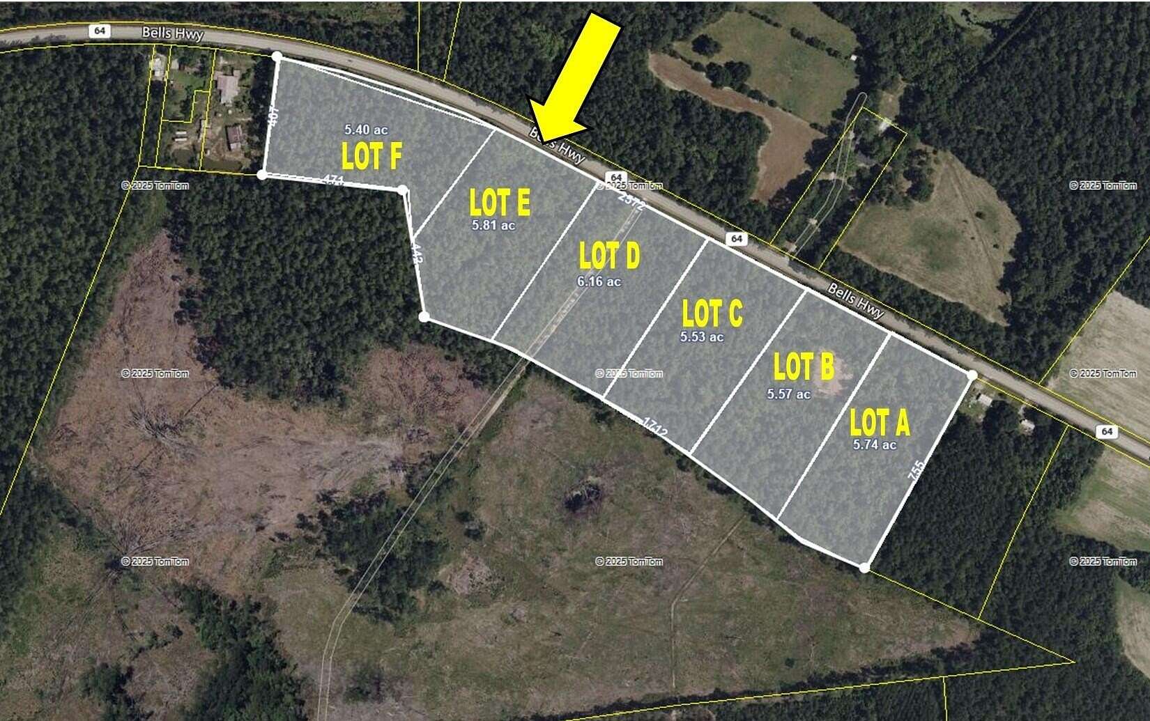 5.8 Acres of Land for Sale in Walterboro, South Carolina