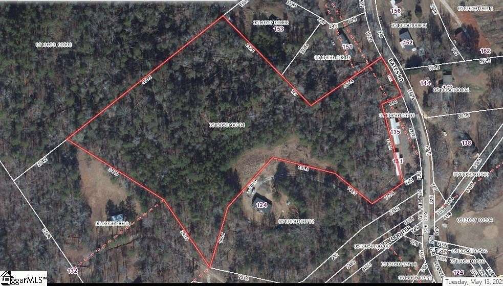 7.67 Acres of Land for Sale in Marietta, South Carolina
