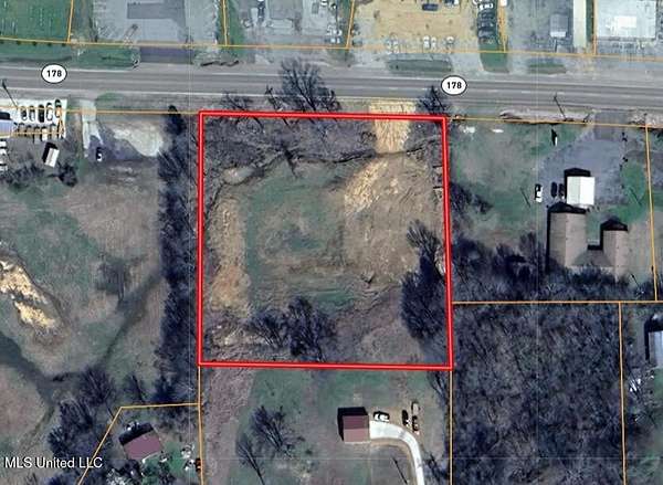 2.32 Acres of Commercial Land for Sale in Byhalia, Mississippi