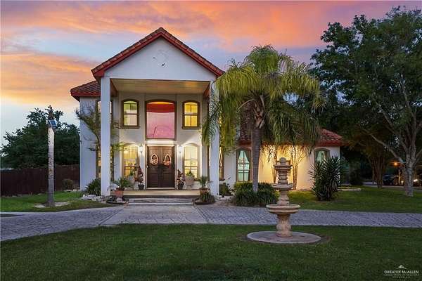 1.9 Acres of Residential Land with Home for Sale in McAllen, Texas