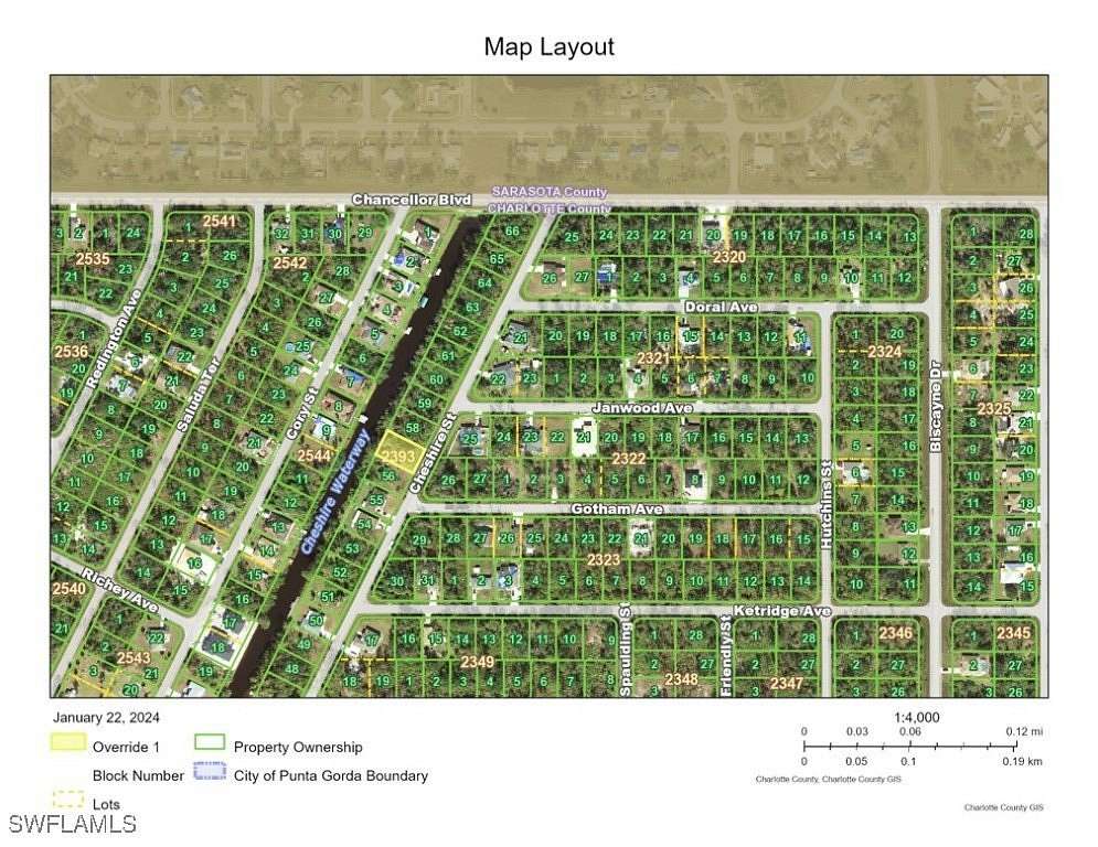 0.23 Acres of Land for Sale in Port Charlotte, Florida