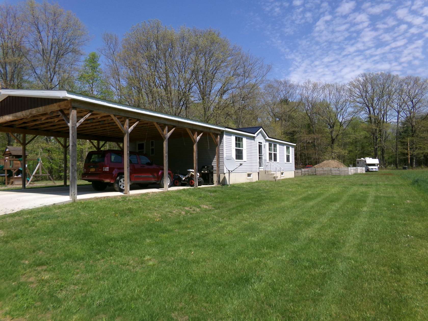 12 Acres of Land with Home for Sale in Constable, New York