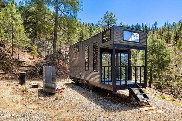 3.4 Acres of Residential Land with Home for Sale in Prescott, Arizona